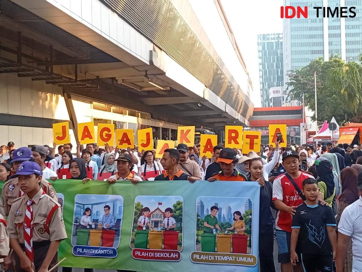 Suasana Car Free Day Rasuna Said, Minggu (7/6/2026)