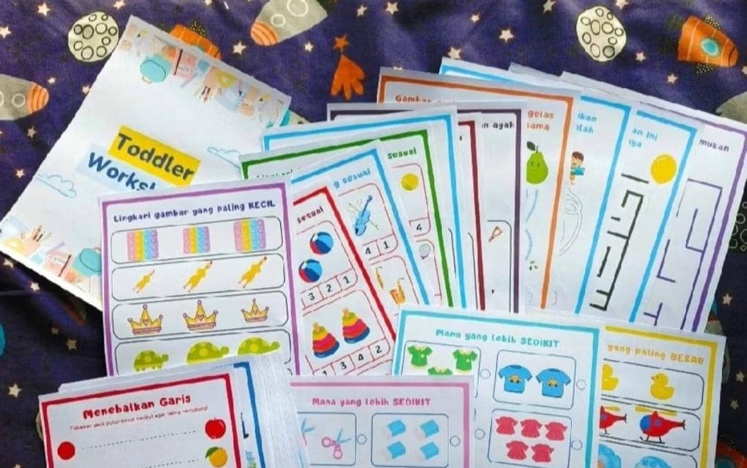 5 Worksheet Anak TK Murah, Belajar Problem Solving Pakai Cara Kreatif!