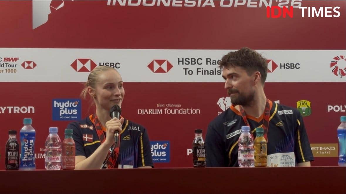 Hajar Jagoan China, Christiansen/Boje Juara Indonesia Open 2026