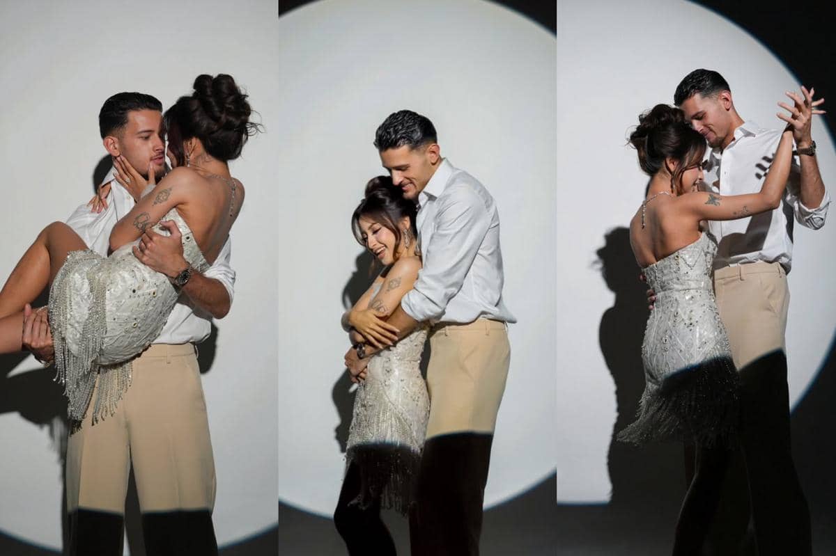 5 Foto Prewedding Jennifer Coppen Bertema Tari Rumba, Romansa Dramatis