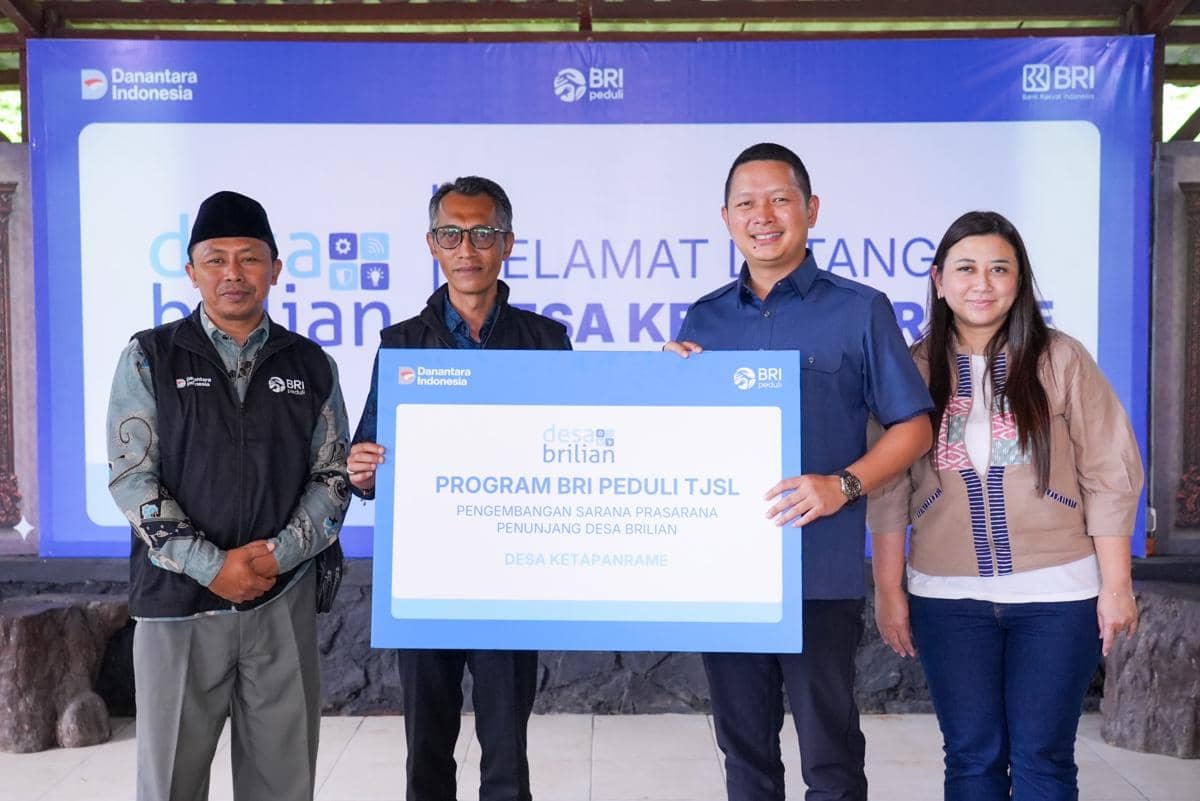 BRI Peduli Dukung Pengembangan Wisata dan Edukasi di Desa Ketapanrame