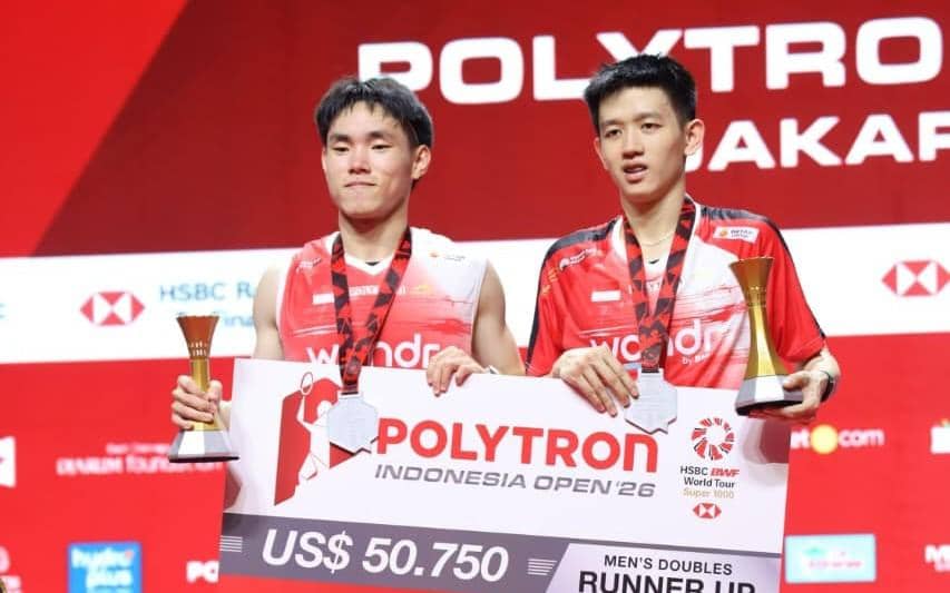 Prestasi Raymond/Joaquin Beri Optimisme Regenerasi Bulu Tangkis Bangsa