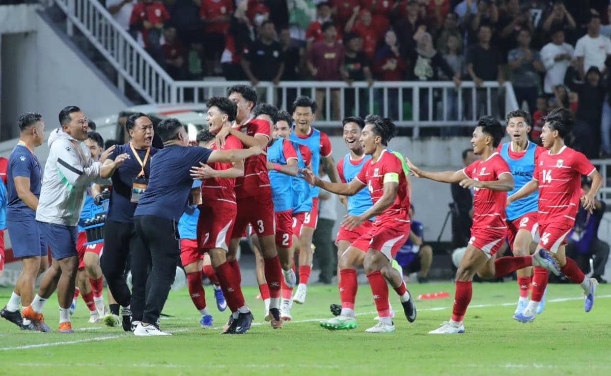 Ditonton Jokowi dan Iriana, Timnas Indonesia U-19 Unggul 1-0 Babak Pertama