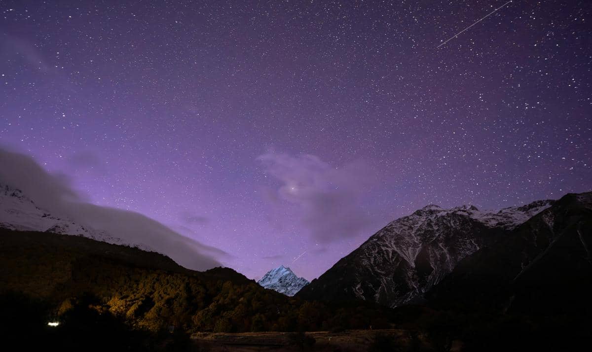 potret Aoraki astrowisata Selandia Baru