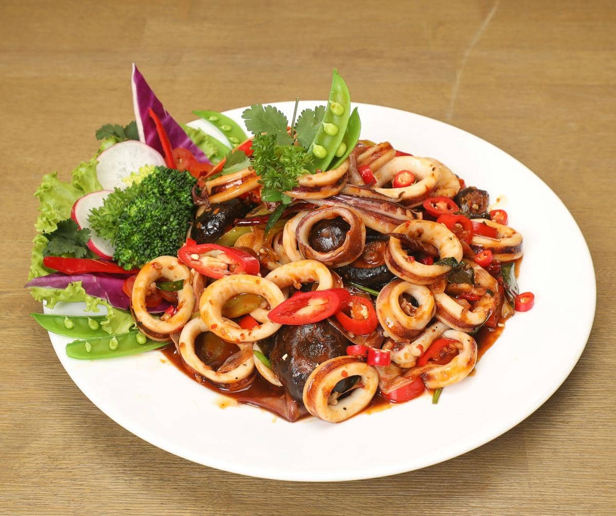 Resep Cumi Saus Tiram ala Restoran Seafood