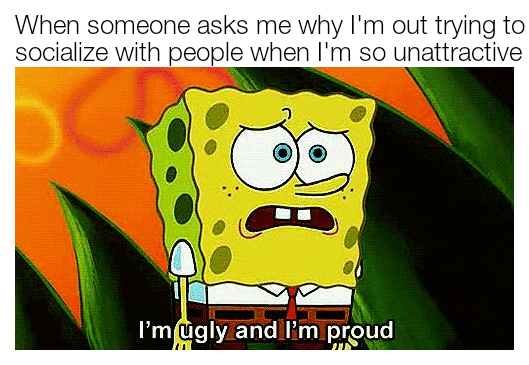 8 Meme SpongeBob tentang Bersosialisasi, Banyak Momen Canggung