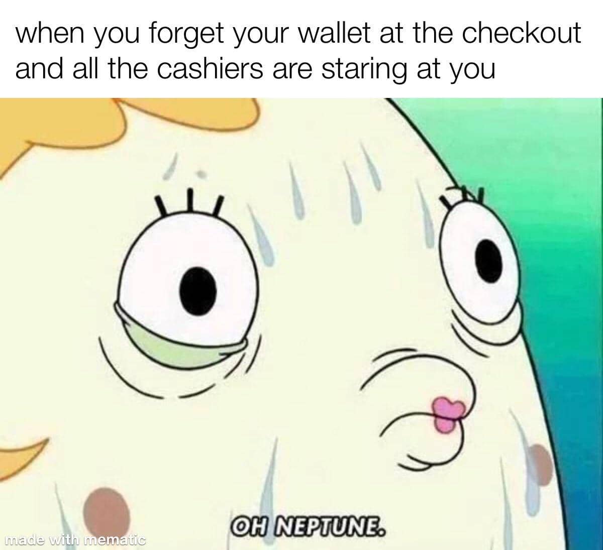 meme SpongeBob tentang bersosialisasi