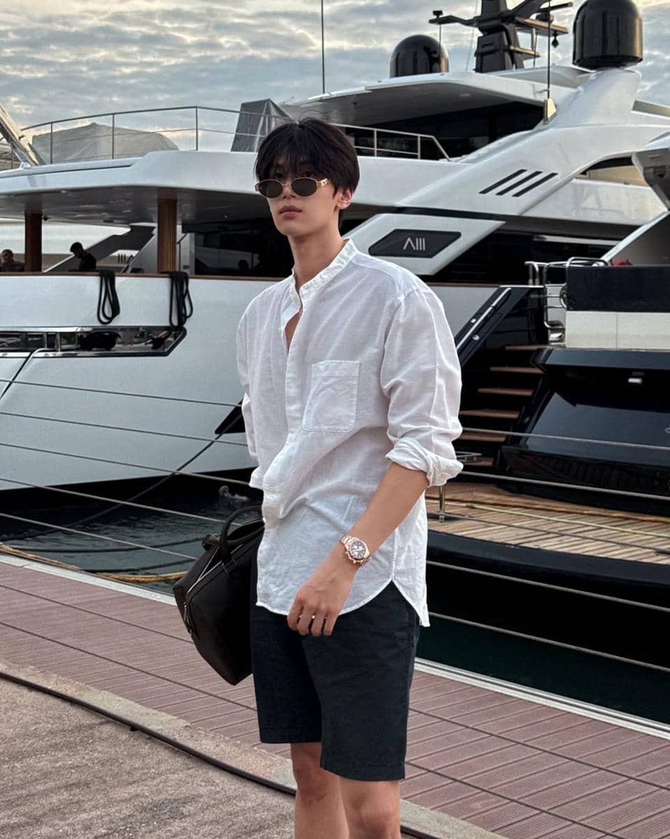 OOTD Liburan Tropis ala Dunk Natachai