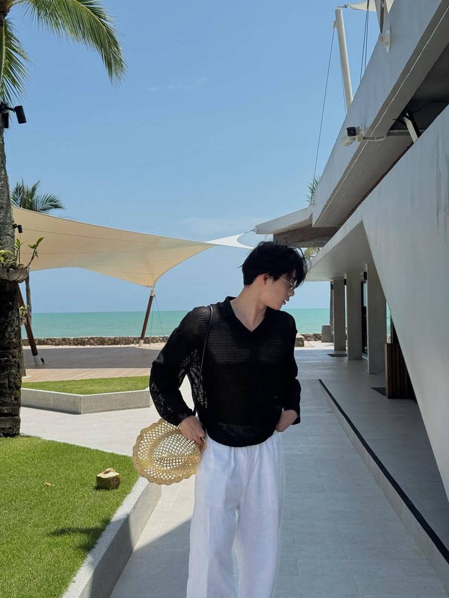 OOTD ke Pantai ala Est Supha