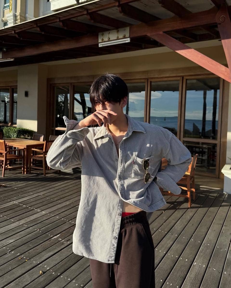 OOTD Liburan Tropis ala Dunk Natachai