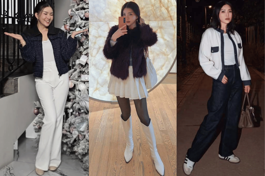 9 Mix and Match White Outfit ala Sarwendah, Mama Muda Stylish!