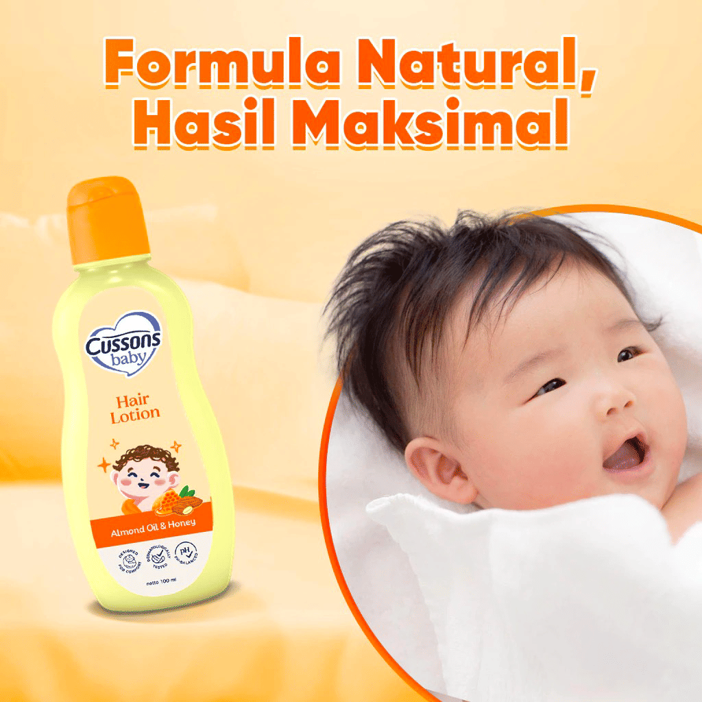 Cussons Baby Hair Lotion Almond Oil & Honey