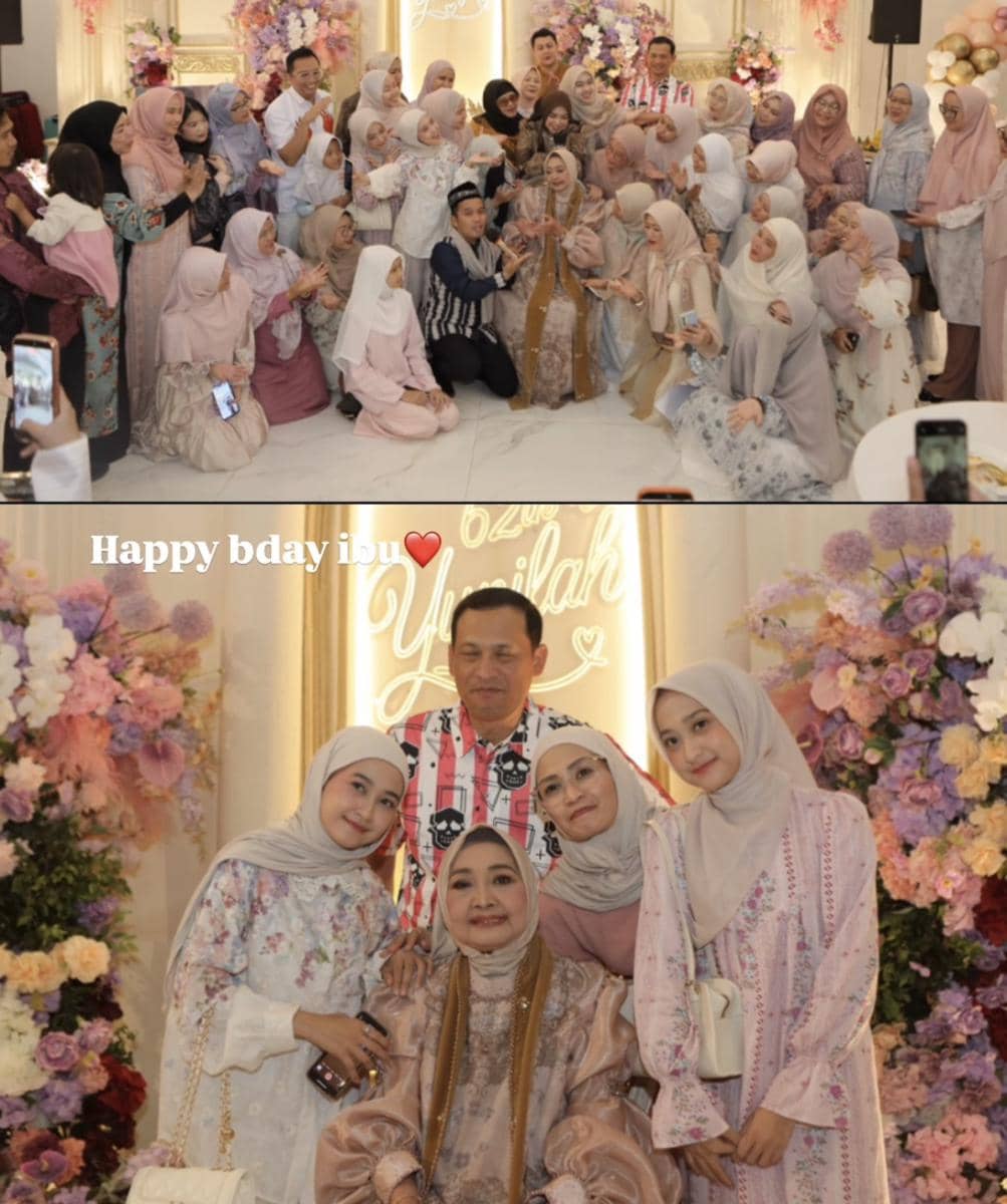 Ulang tahun ibunda Ria Ricis ke-62 (instagram.com/riaricis1795)