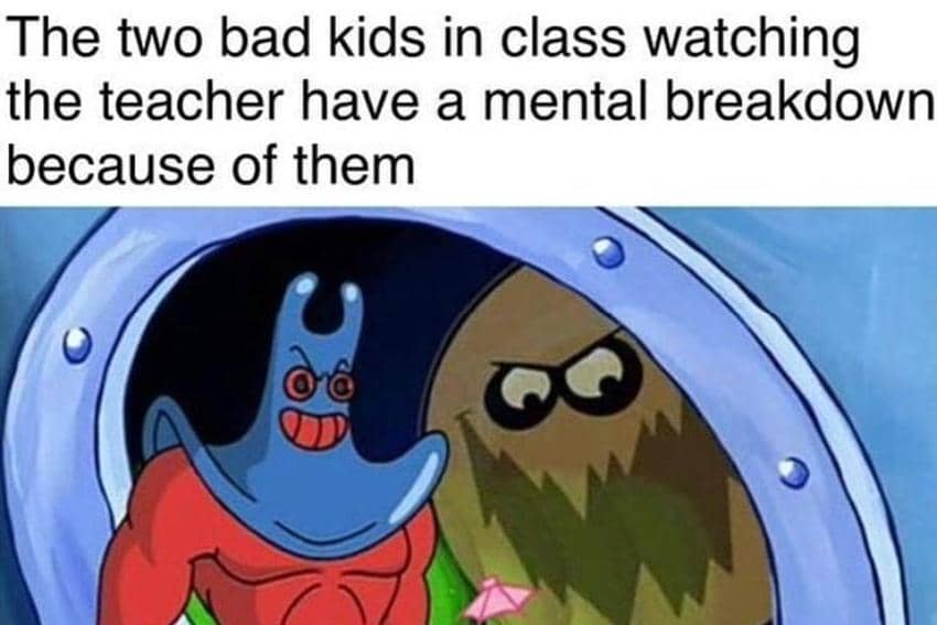 8 Meme Kartun tentang Momen SMP, Bikin Guru Nangis?