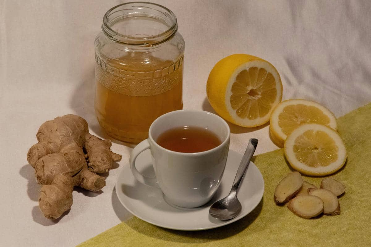 Potret wedang lemon jahe