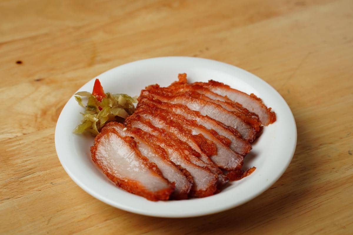 ilustrasi daging charsiu