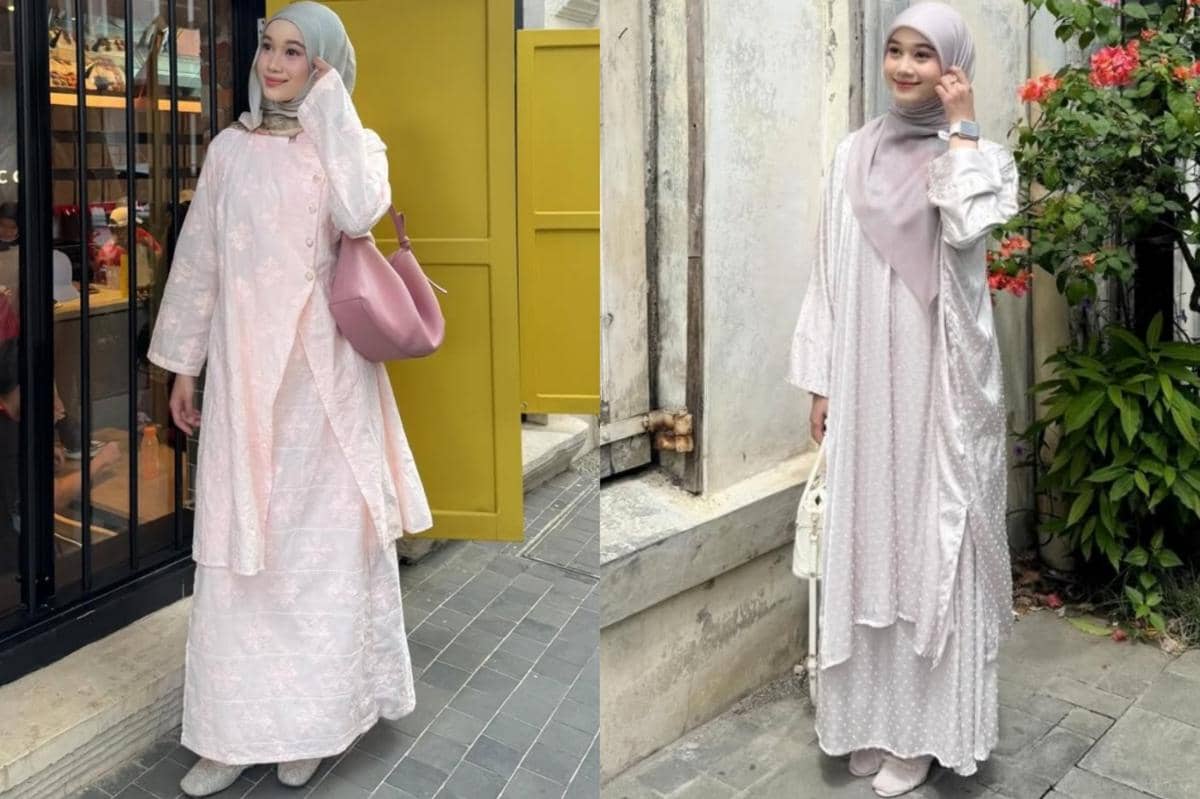 7 Inspirasi One Set ala Ravira Naila Khansa, Praktis dan Menawan!