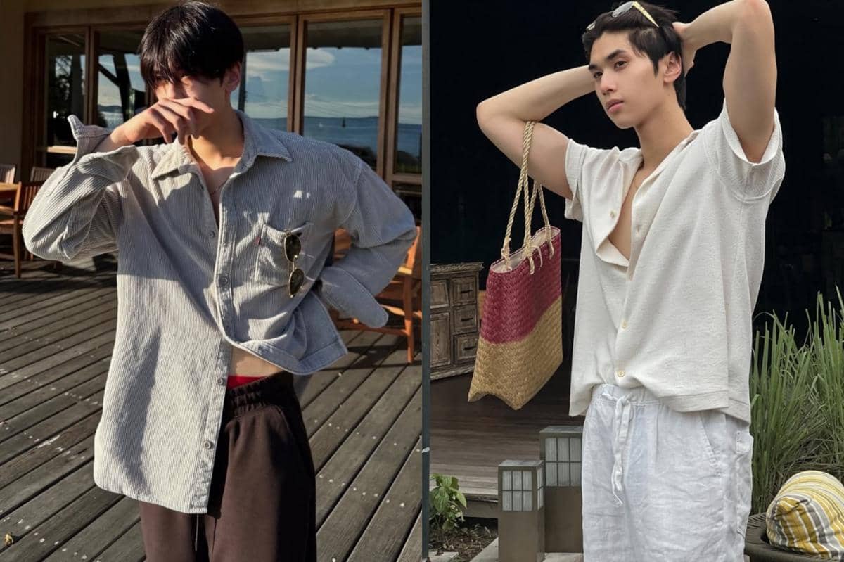 7 Ide OOTD Liburan Tropis ala Dunk Natachai, Chic Setiap Saat!