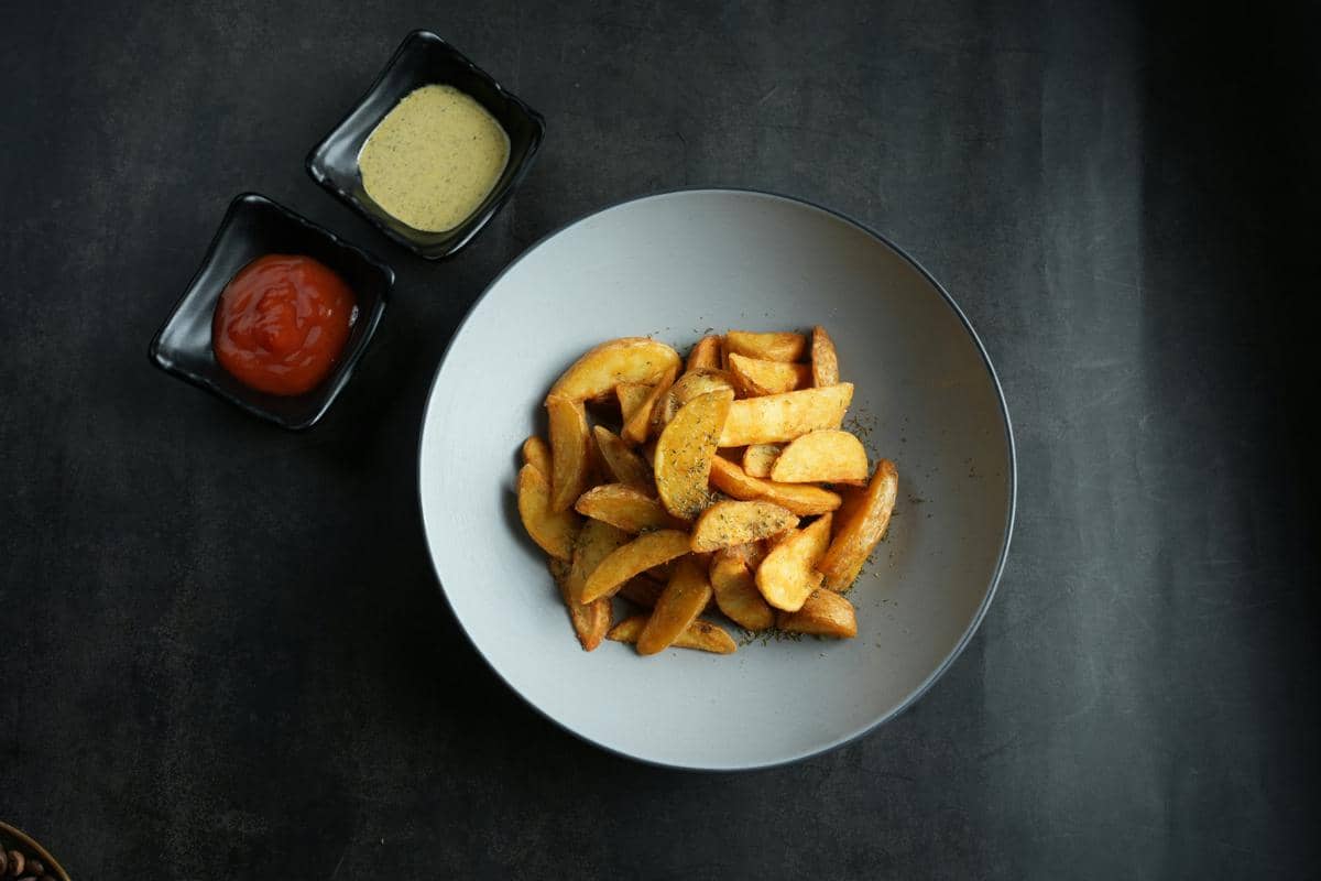 ilustrasi potato wedges