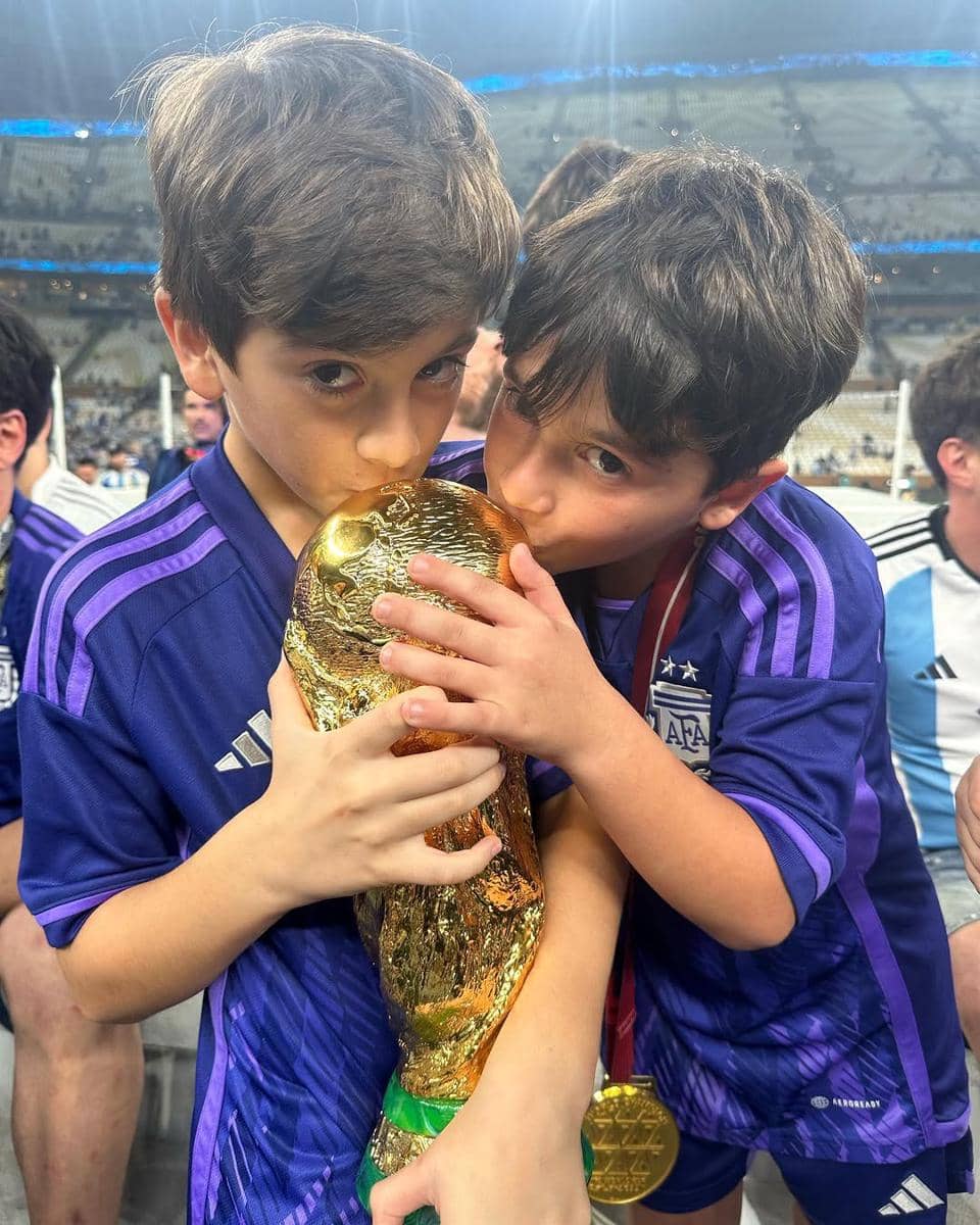 Potret keluarga Lionel Messi