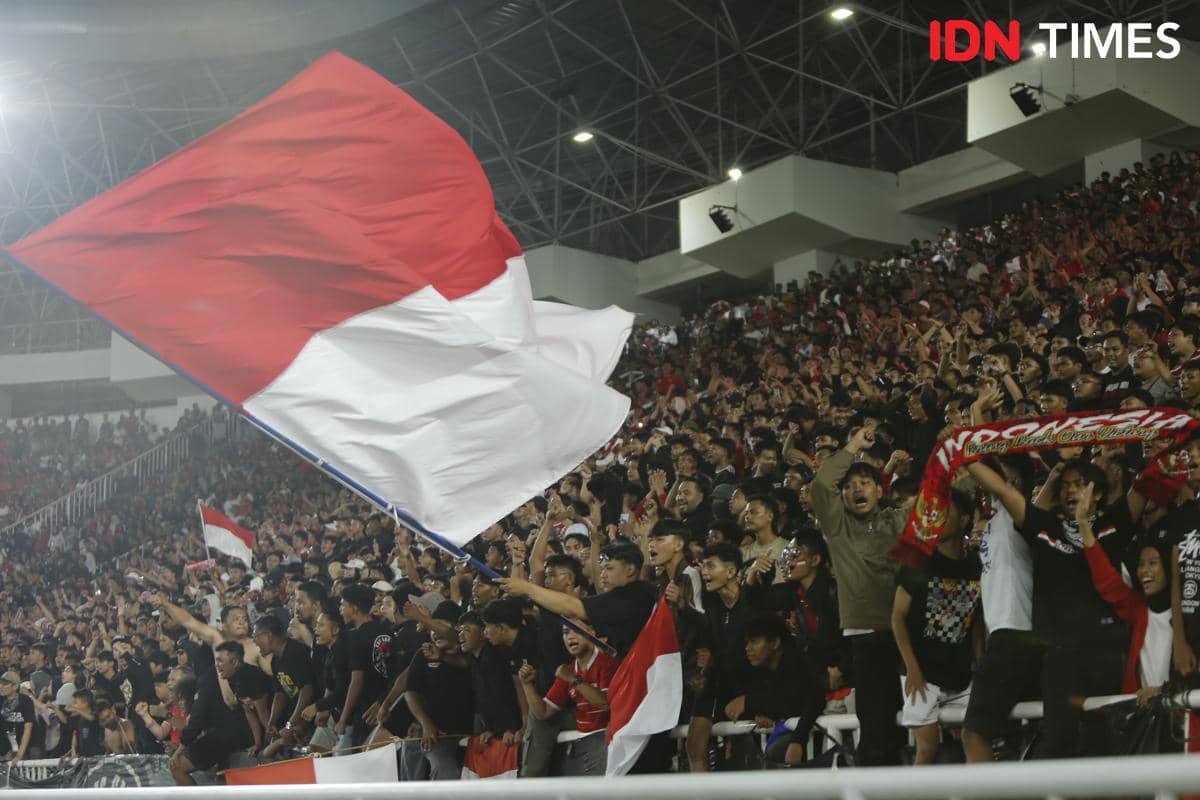 Stadion Utama Sumut Full House, Penonton Indonesia vs Vietnam 22.724