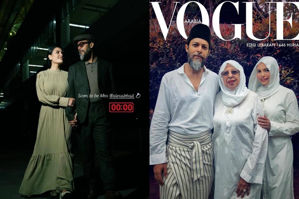 Perjalanan Cinta Alex Abbad dan Nadya Naufel yang Resmi Menikah