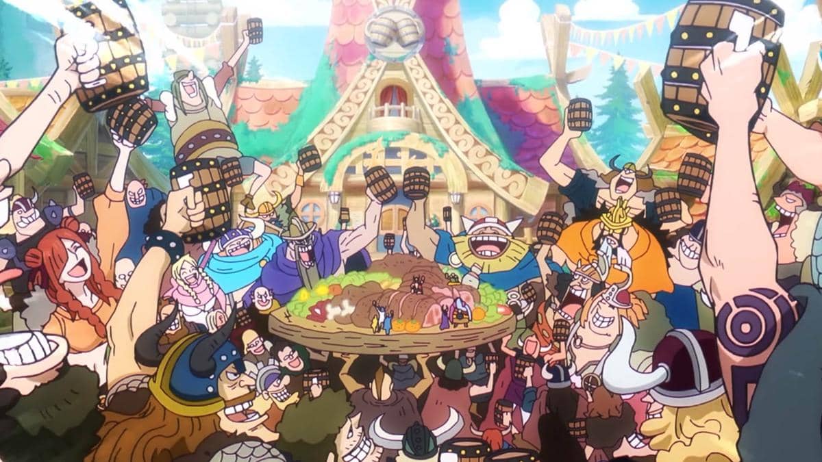 5 Hal Seru Anime One Piece Episode 1165, Munculnya Penyusup di Pesta!