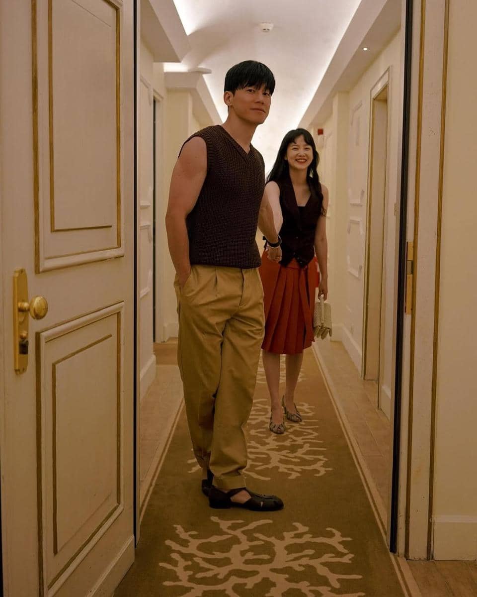 Kim Mu Yeol dan sang istri, Yoon Seung Ah