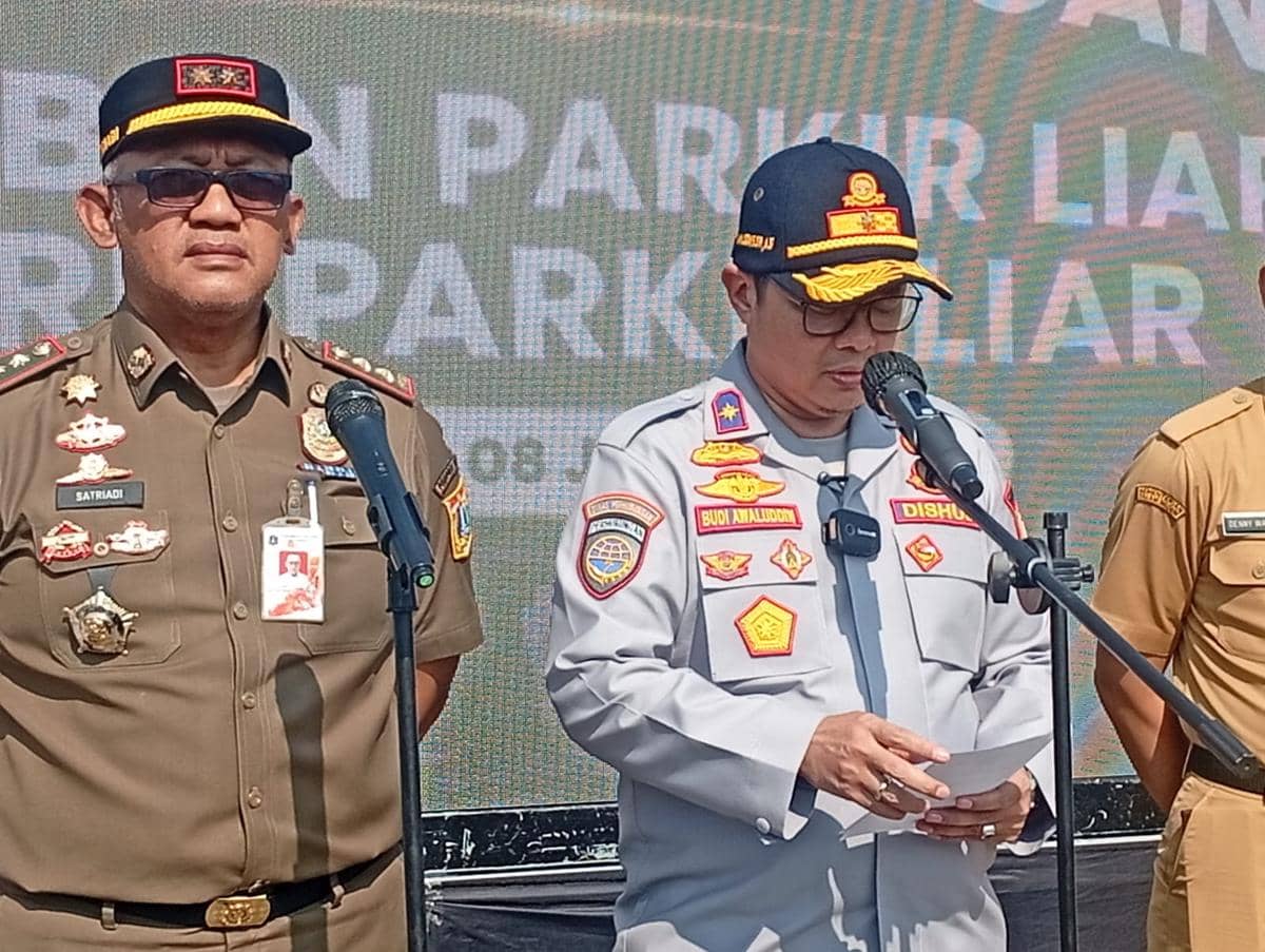 Dishub DKI Terjunkan 600 Petugas Gabungan Buru Parkir Liar di Jakarta