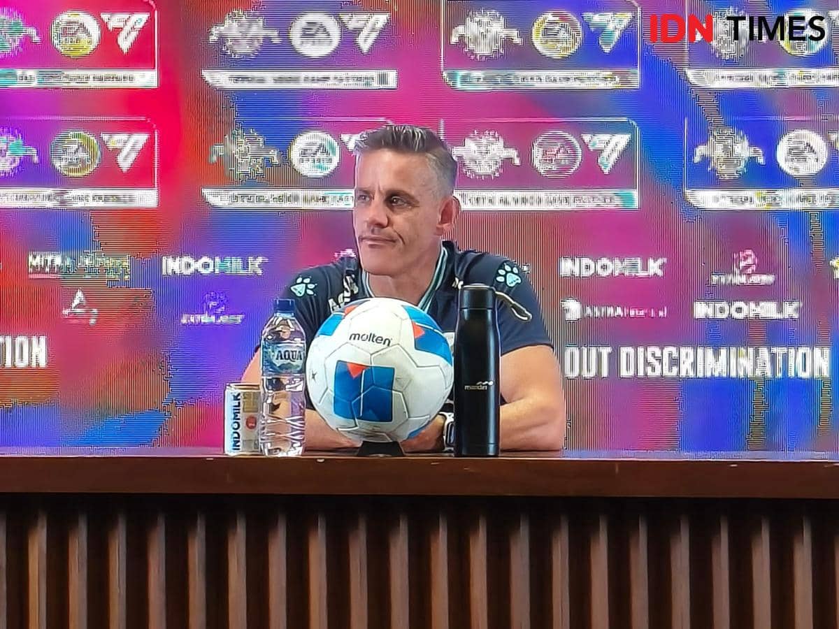 Pelatih Timnas Indonesia John Herdman.