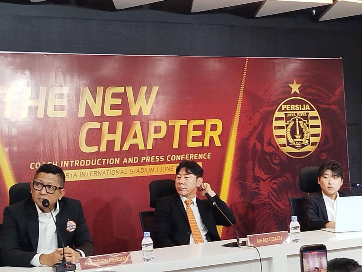 Shin Tae Yong Resmi Jadi Pelatih Baru Persija Jakarta