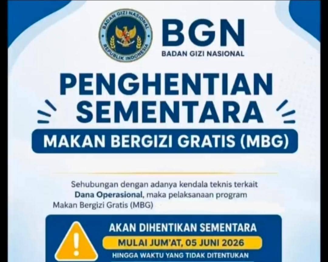 CEK FAKTA: Program MBG Tutup Sementara Sejak 5 Juni, Benar Atau Hoaks?