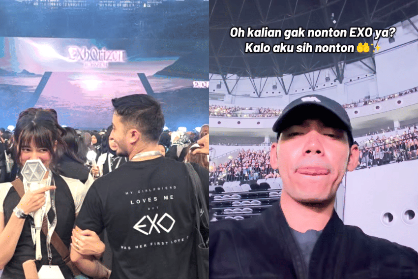 7 Seleb Nonton Konser EXO Planet 6 Day 2, Mawar Eva Ajak Bryan Domani