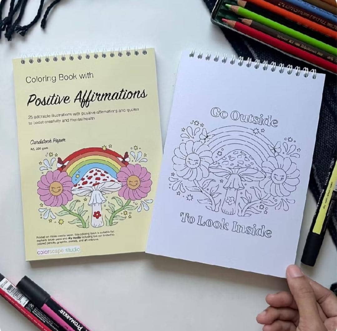 Rekomendasi buku mewarnai untuk dewasa.