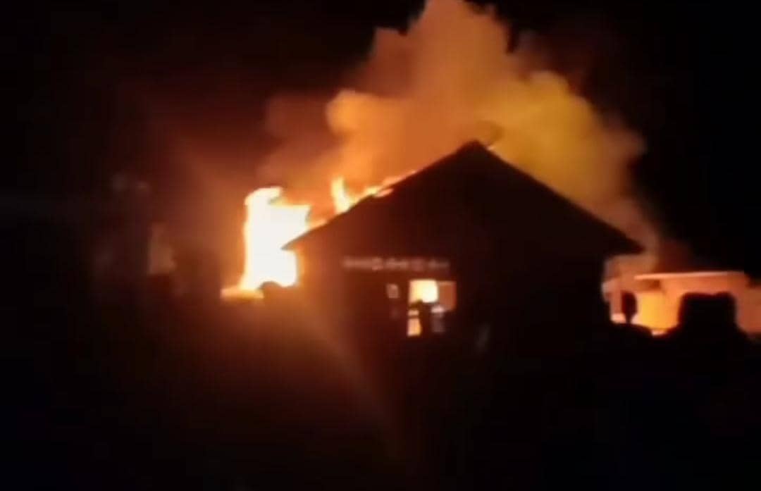 Kebakaran rumah di Tebing Tinggi Empat Lawang.