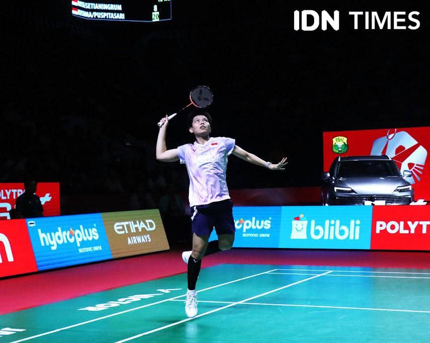Siti Fadia Silva Ramadhanti/Amallia Cahaya Pratiwi di 16 Besar Indonesia Open 2026, Jumat (5/6/2026). 