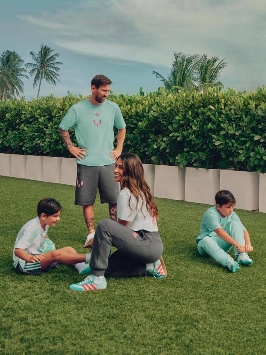 Potret keluarga Lionel Messi
