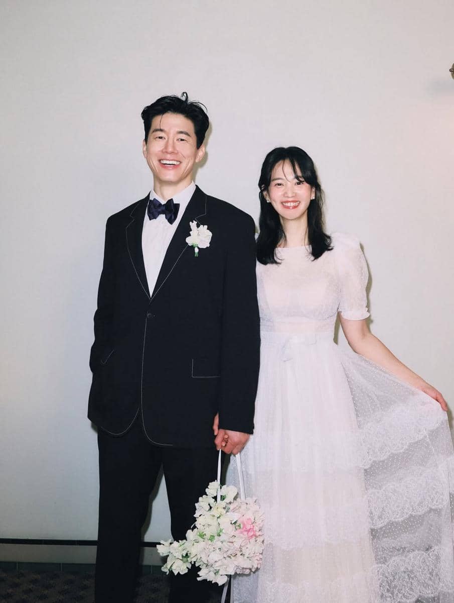 Kim Mu Yeol dan sang istri, Yoon Seung Ah