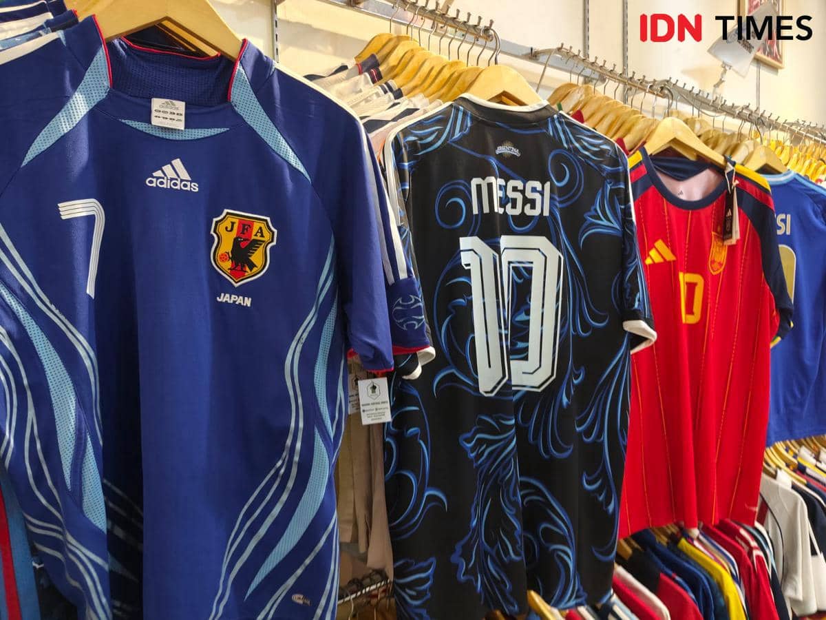 Jersey Piala Dunia 2026 Laris di Semarang, Jepang dan Argentina Favorit