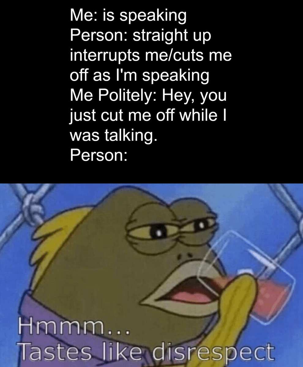 meme SpongeBob tentang momen menyebalkan
