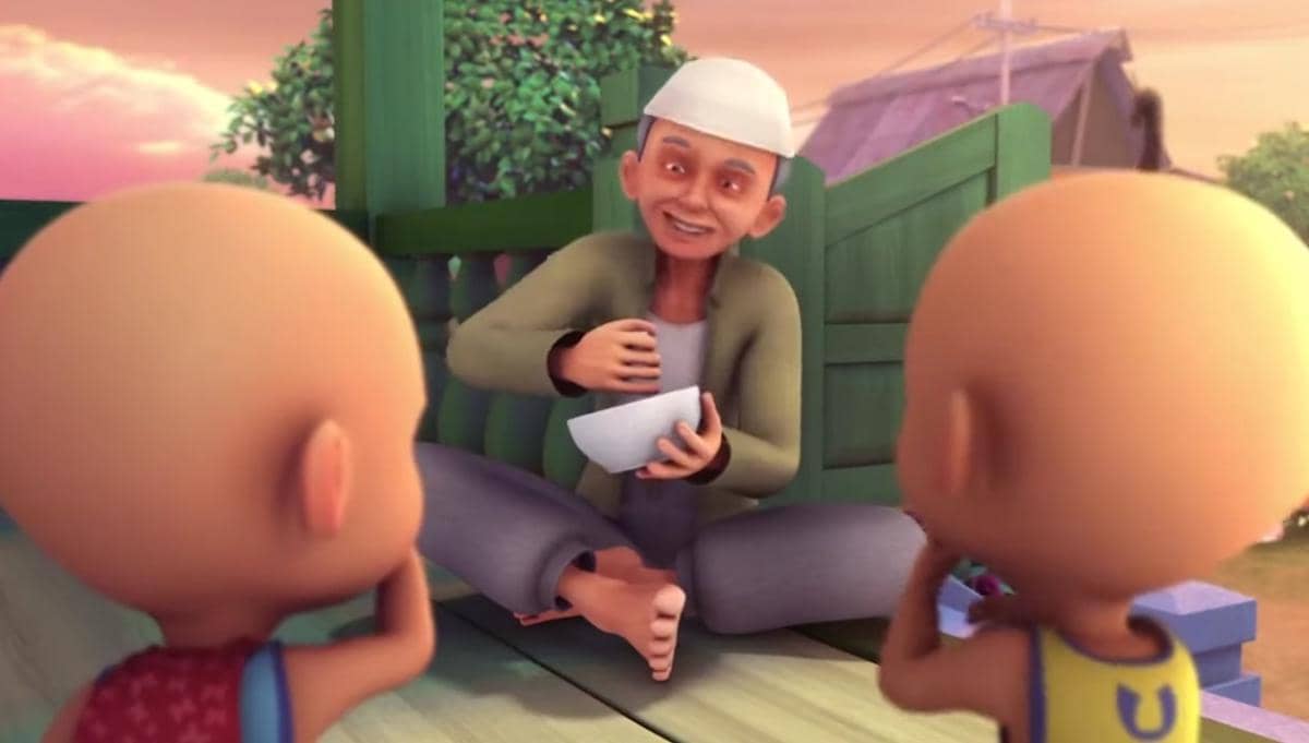 Tok Dalang di serial Upin & Ipin