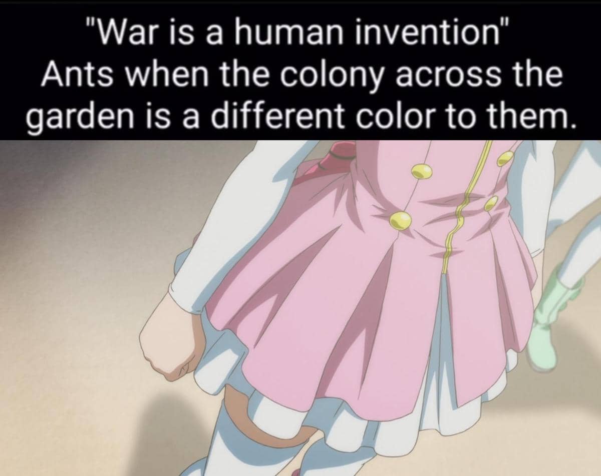 meme anime tentang semut