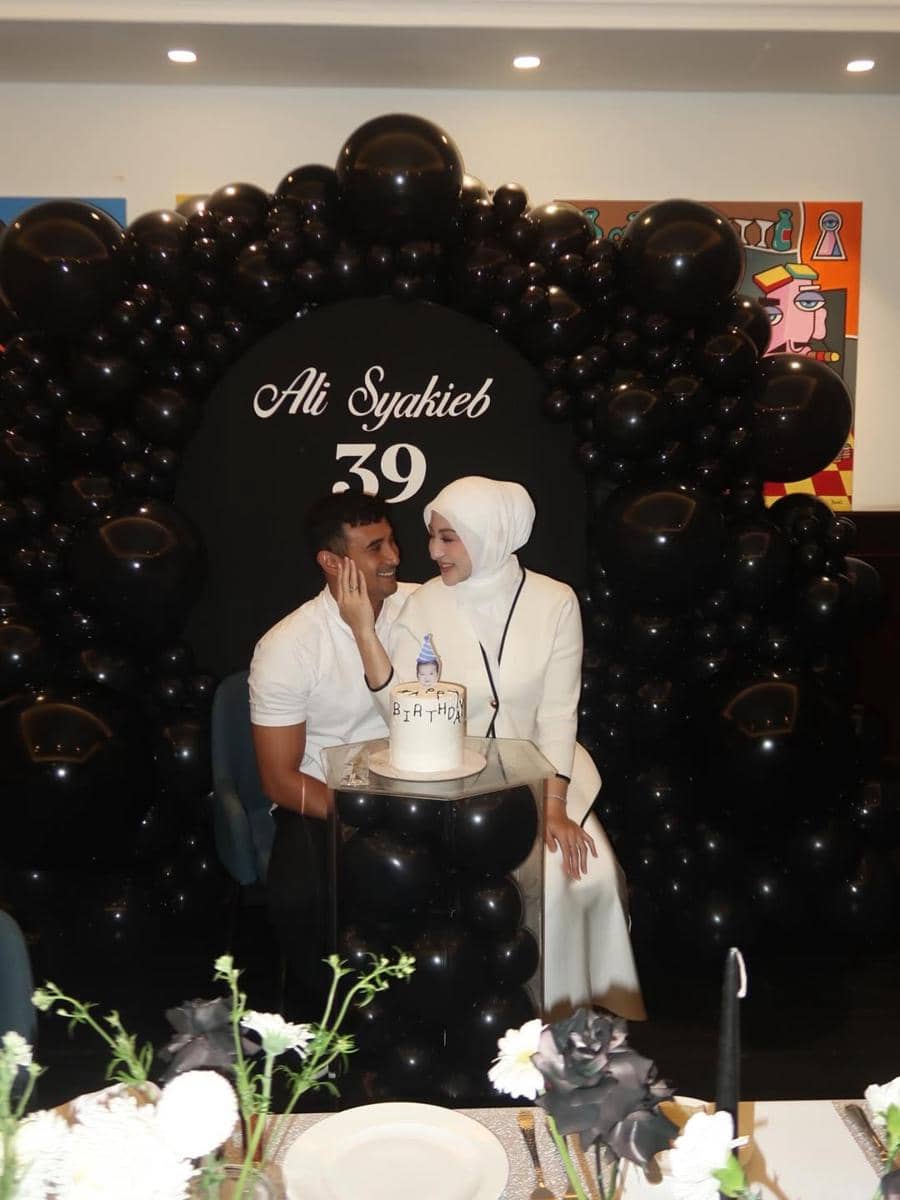 Ulang tahun Ali Syakieb ke-39 (Instagram.com/marginw)