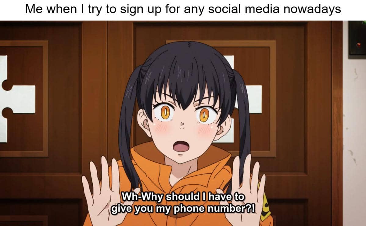 meme anime tentang media sosial