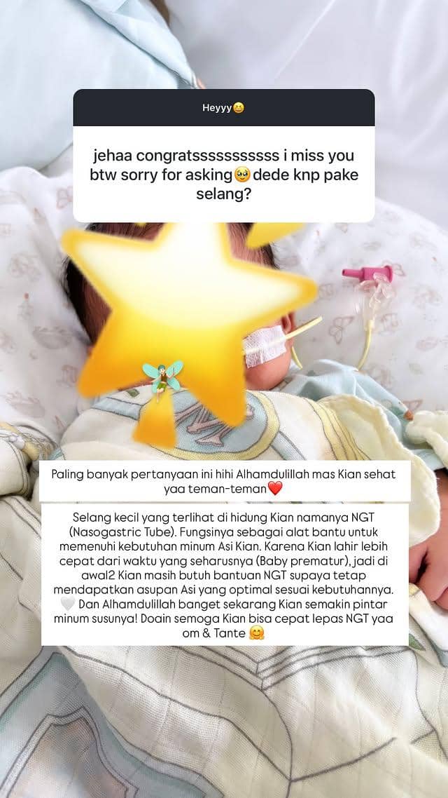 Persalinan Hanggini yang Baru Diunggah (instagram.com/hanggini)
