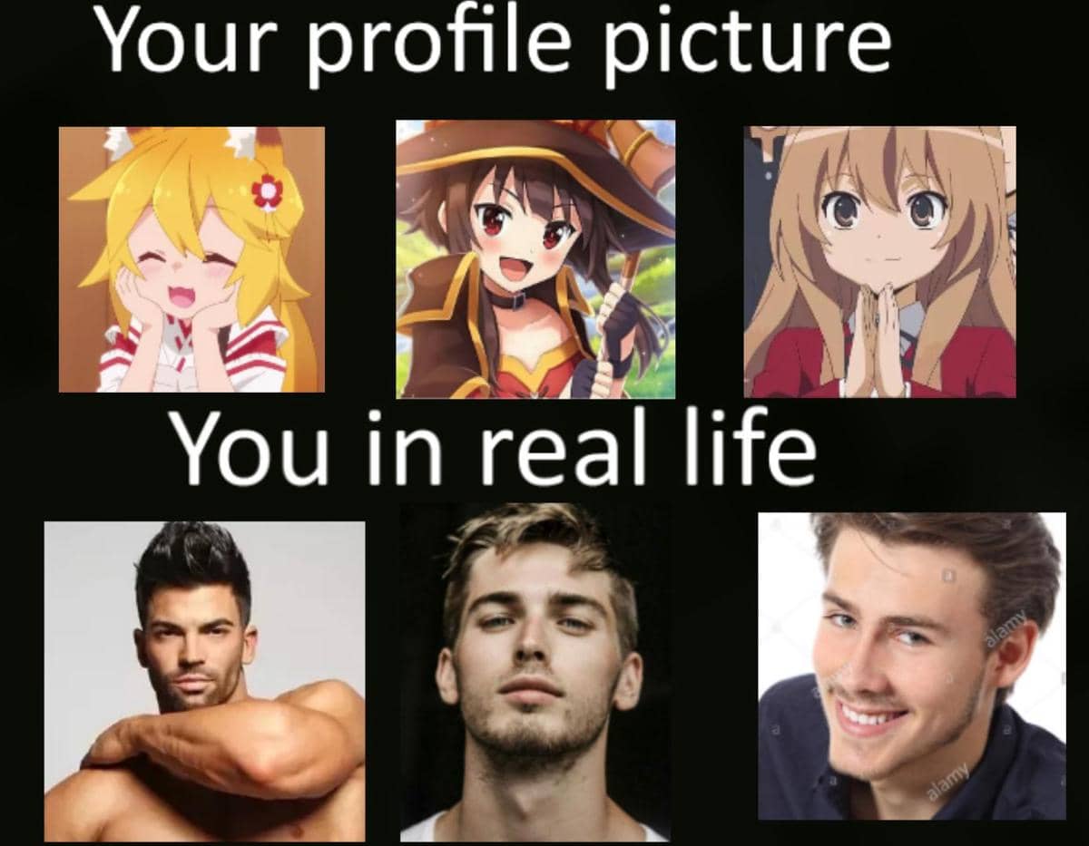 meme anime tentang media sosial