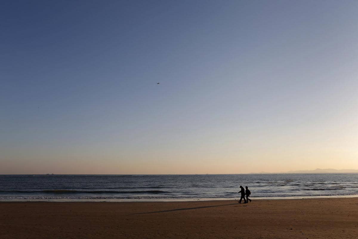 Pantai Dadaepo, Busan, Korea Selatan