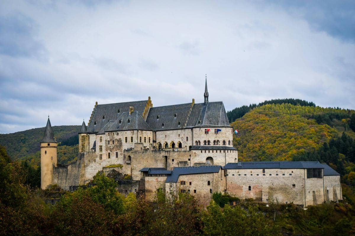 Kastil Vianden, Luxemburg