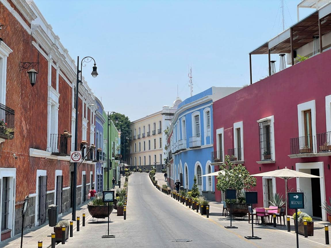 ilustrasi suasana Puebla City