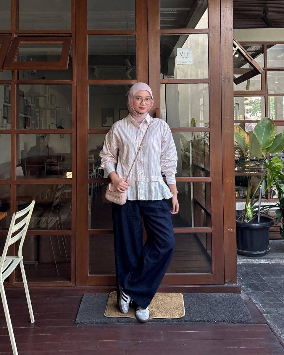 OOTD Sneakers Adidas Samba ala Lutvy Putri